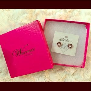 Brand New: Brighton Shimmer Heart Earrings